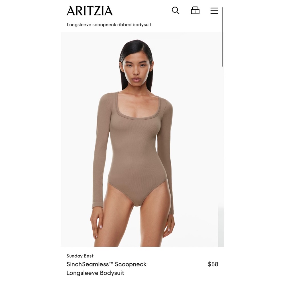 Brand New, Never Worn Aritzia Bodysuit